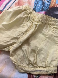 Yellow Shorts 6m -18m