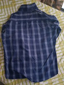 Blue Plaid Shirt
