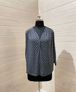 H&M Tunic Printed Blouse
