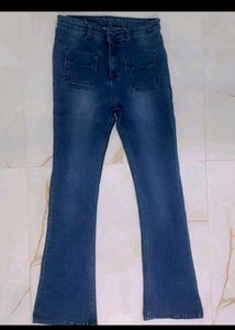 Bootcut High Waist Jeans