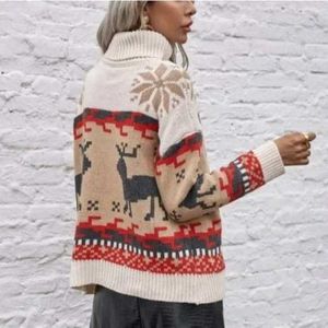 Christmas Reindeer Knit Sweater