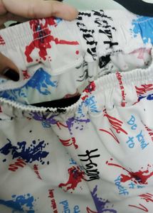 Funky Print Lounge Shorts
