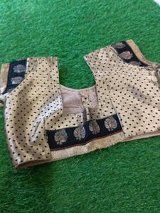 Polka Dot Blouse Black