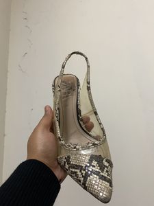 Original Zara Snakeprint Heels
