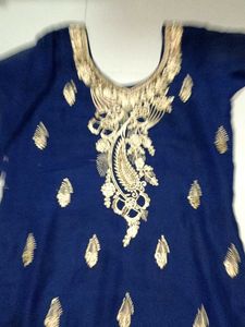 Bulu Kurti With Dupatta