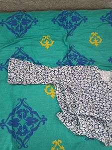 Floral Print A-Line Dress