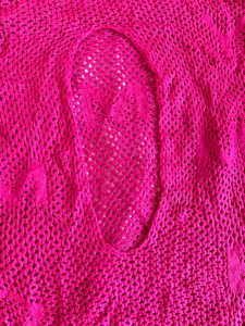 Pinterest Crochet Rose Back Designer Pullover