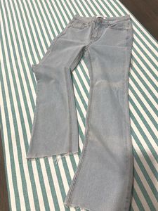 Light Wash Flare Jeans