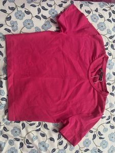 Pink Zara Basic Tee