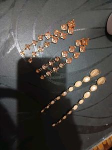 Dangling Square Earrings With Combo Offer