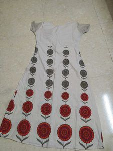 Long Gown Flower Kurta