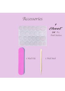 combo press on nails 3 piece