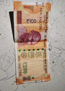 Rare 786 Serial Number 200 Rs Note Indian Currency