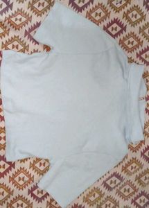 Light Blue Mercedes Logo Tee