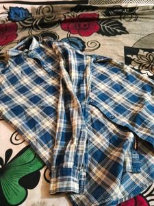 Blue Checkered Shirt