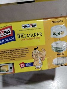 Microvavable Idly Momo Cooker
