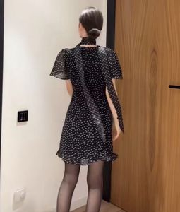 Polka Dot Mini Dress
