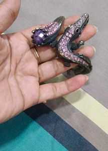 Crocodile Bangle Bracelet