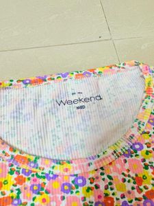 Floral Print Tee