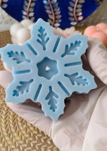 Snowflake Candle (2)