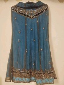 Blue Lehenga Choli
