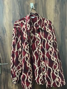 Formal Meron Satin Shirt