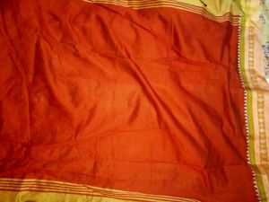Traditional gold Benarashi Saree - New in Package