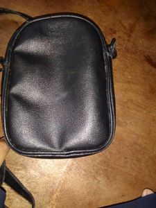 Vintage Black Crossbody Bag