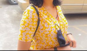 Yellow Floral Summer Dress
