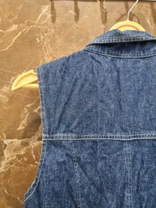 Denim Sleeveless Dress
