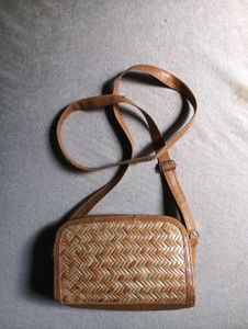 Woven Crossbody Bag