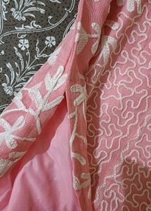 Elegant Pink Embroidered Kurta
