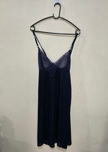 Sexy Navy Lace Nighty