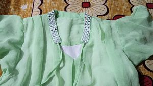 Elegant Light Green Top