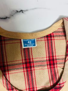 Beige Woman Kurti