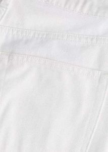 White High-Waisted Jeans