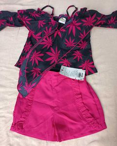 Girl Top And Shorts ..