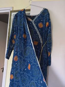 Elegant Anarkali &amp; Dupatta (no Bottom wear)