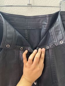 Black Skirt With Front Closure