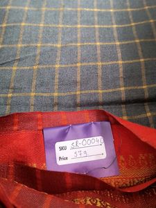 Gharchola Saree - Steel Grey
