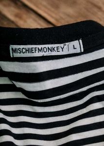 MONKEY CHIEF STRIPED TSHIRT