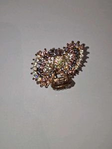 Boho Silver Jhumka Earrings With Free Broch