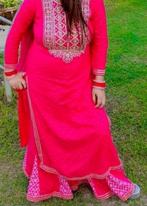 Hurry! Grab Now Fast Pink Sharara