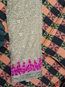 Embroidered Floral Saree