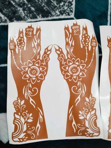 mehndi stickers