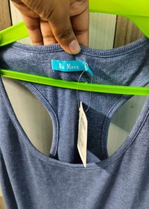 LADIES BLUE SPORTS TOP