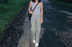 low waist customised pant