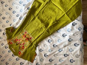 Parrot Green Kurti From Reliance Trends