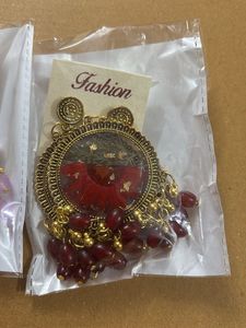 Beautiful beaded earrings 3 pairs combo