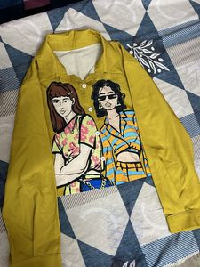 Fix Price ! Graphic Print Jacket